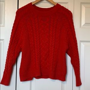 Aerie cable knit sweater